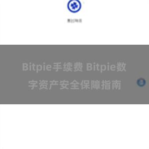 Bitpie手续费 Bitpie数字资产安全保障指南