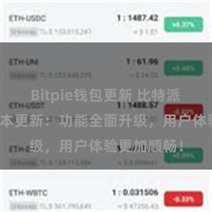 Bitpie钱包更新 比特派钱包最新版本更新：功能全面升级，用户体验更加顺畅！