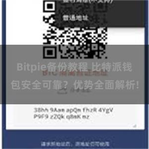 Bitpie备份教程 比特派钱包安全可靠？优势全面解析!