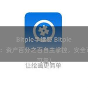 Bitpie手续费 Bitpie钱包：资产百分之百自主掌控，安全可靠！