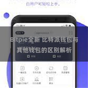 Bitpie全新 比特派钱包与其他钱包的区别解析