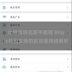 比特派钱包新手教程 Bitpie钱包支持的区块链网络解析