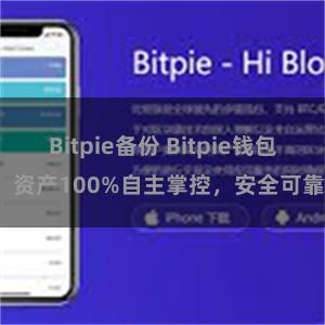 Bitpie备份 Bitpie钱包：资产100%自主掌控，安全可靠。