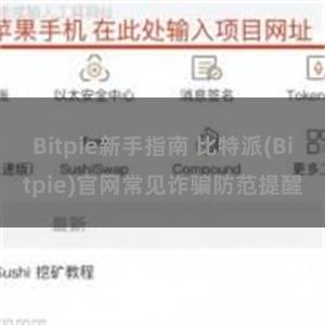 Bitpie新手指南 比特派(Bitpie)官网常见诈骗防范提醒