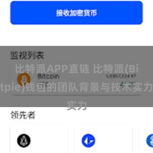 比特派APP直链 比特派(Bitpie)钱包的团队背景与技术实力