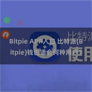 Bitpie APP入口 比特派(Bitpie)钱包适合何种用户？